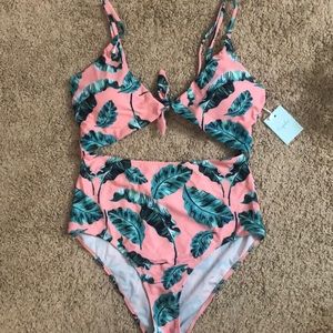 Cupshe one piece swim suit